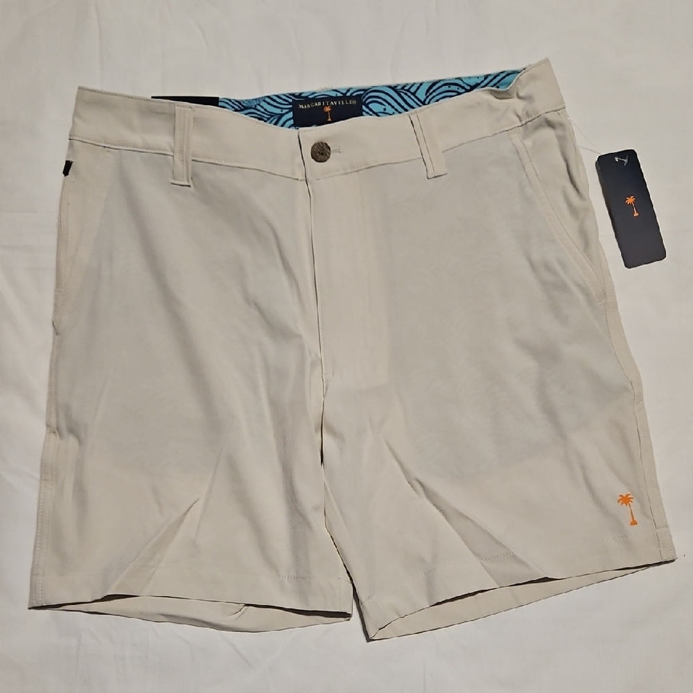 Margaritaville Light Tan Hybrid Shorts